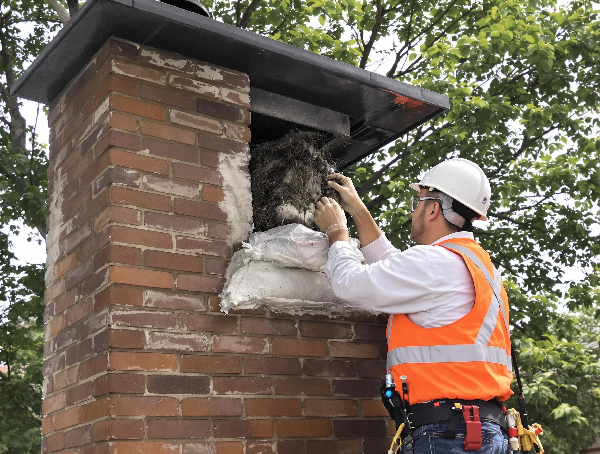Humane removal of debris and animals by Four Square Mile Chimney Sweep in Four Square Mile, CO