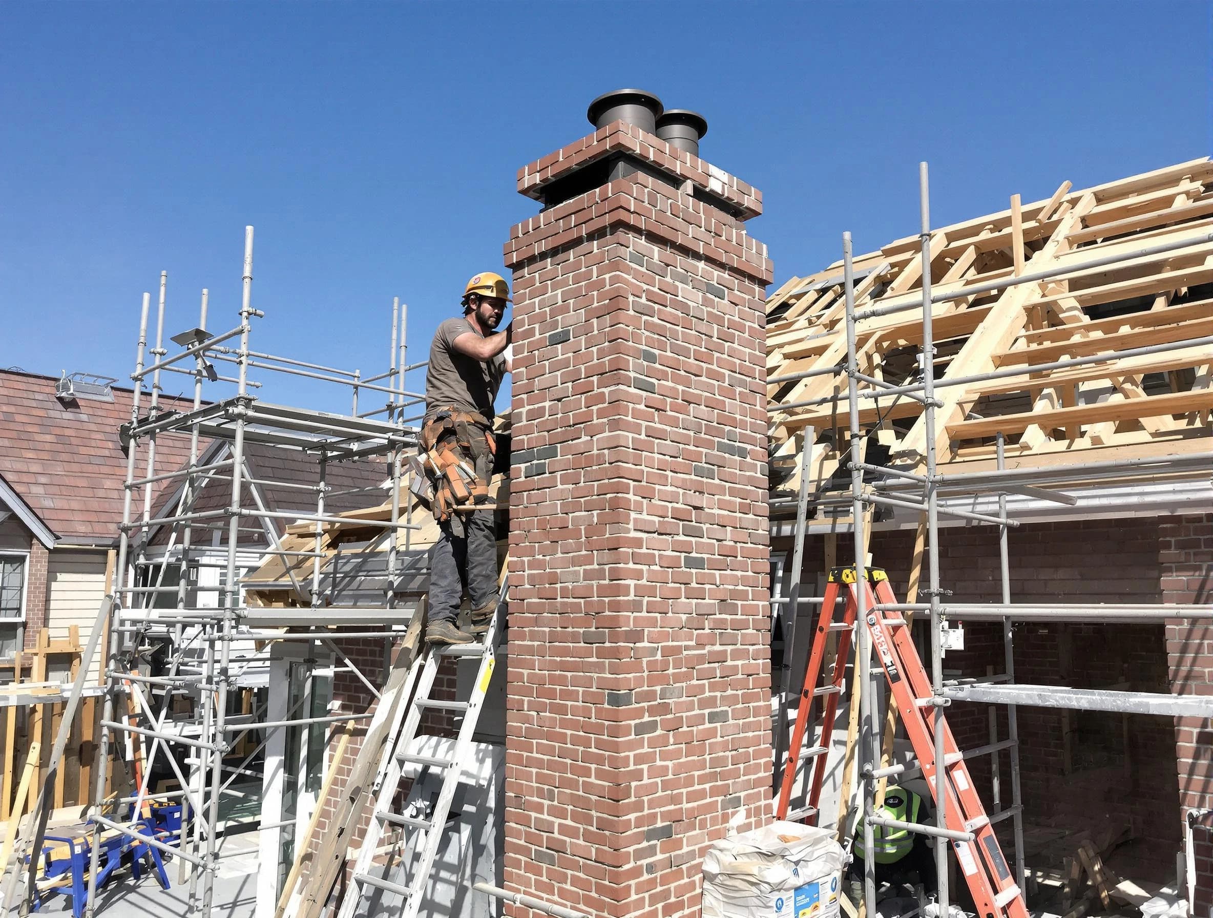 New chimney installation completed by Four Square Mile Chimney Sweep in Four Square Mile, CO