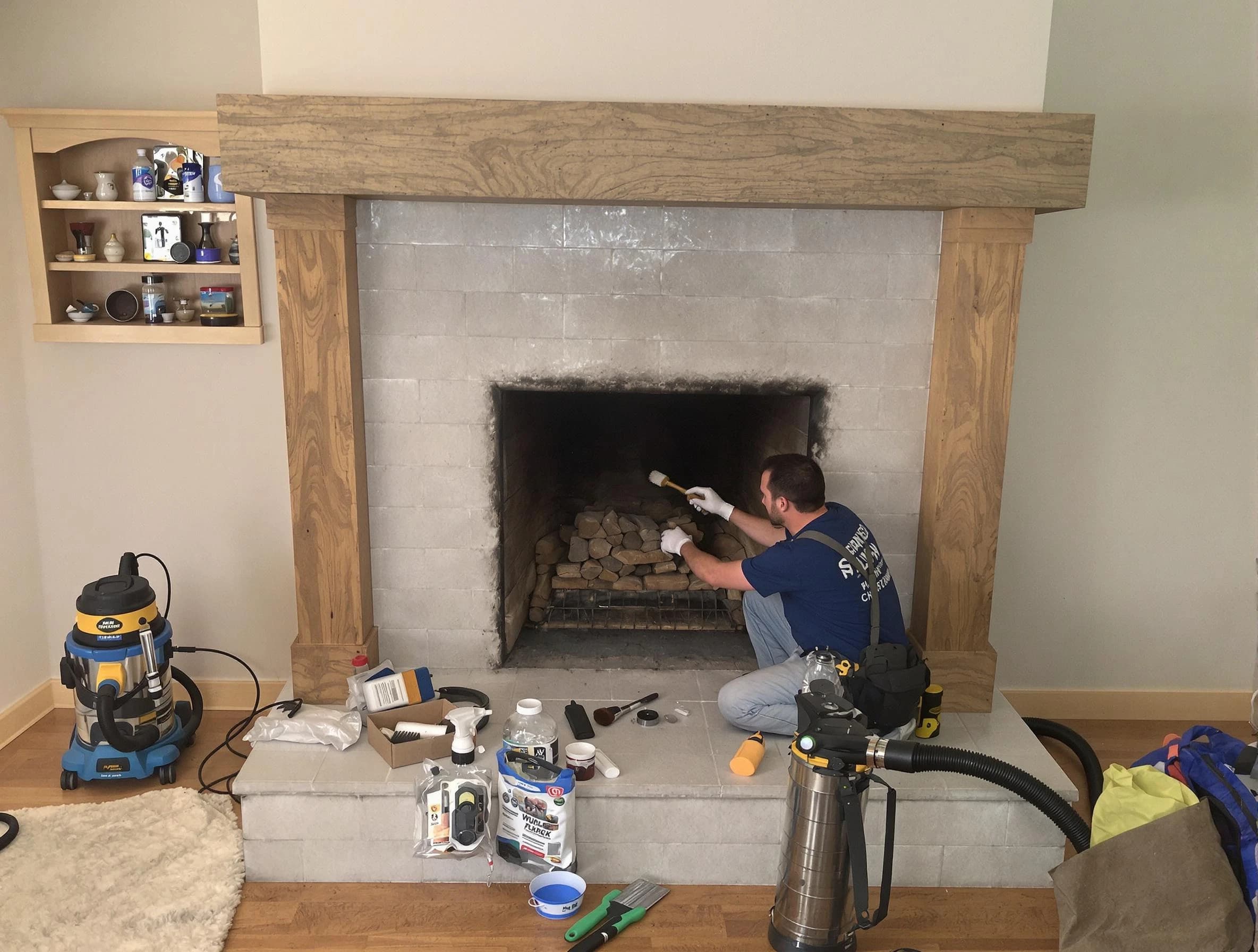 Detailed creosote removal process by Four Square Mile Chimney Sweep in Four Square Mile, CO