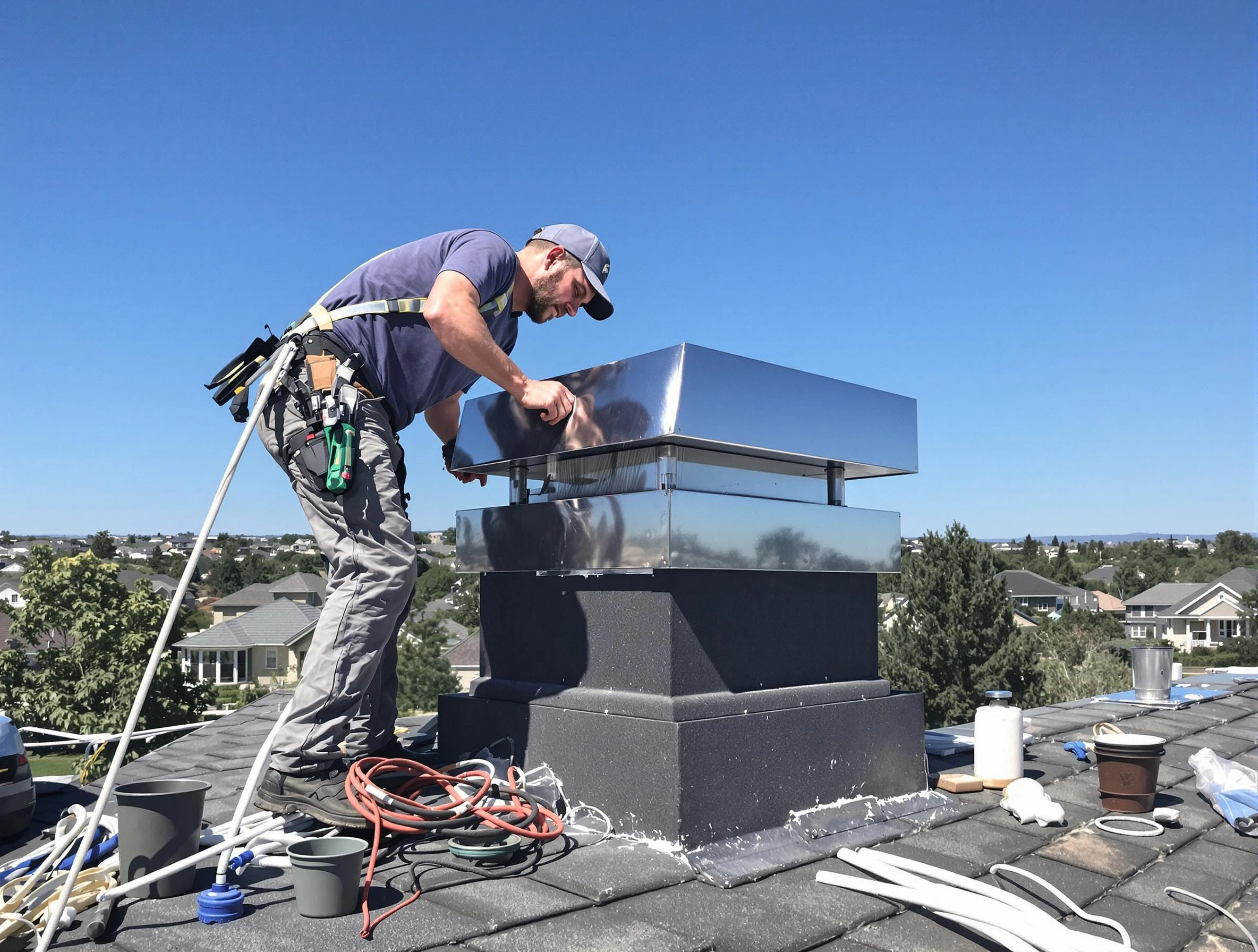 Chimney Cap Services service in Four Square Mile, CO