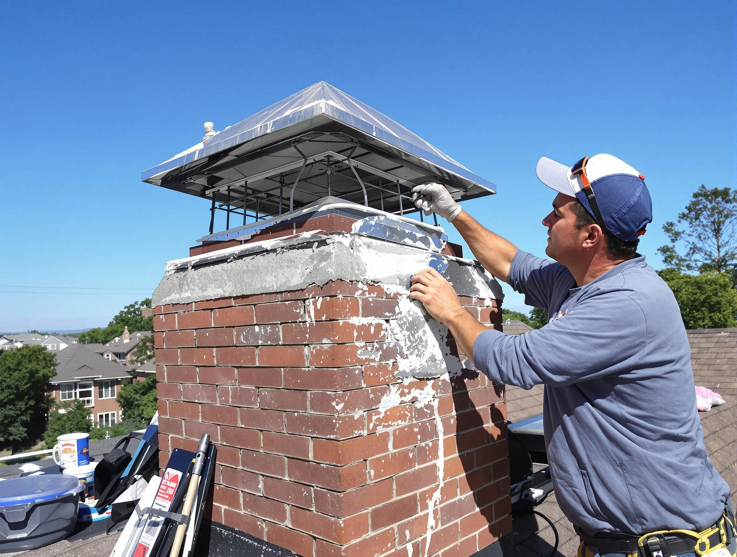 Chimney Crown Services service in Four Square Mile, CO