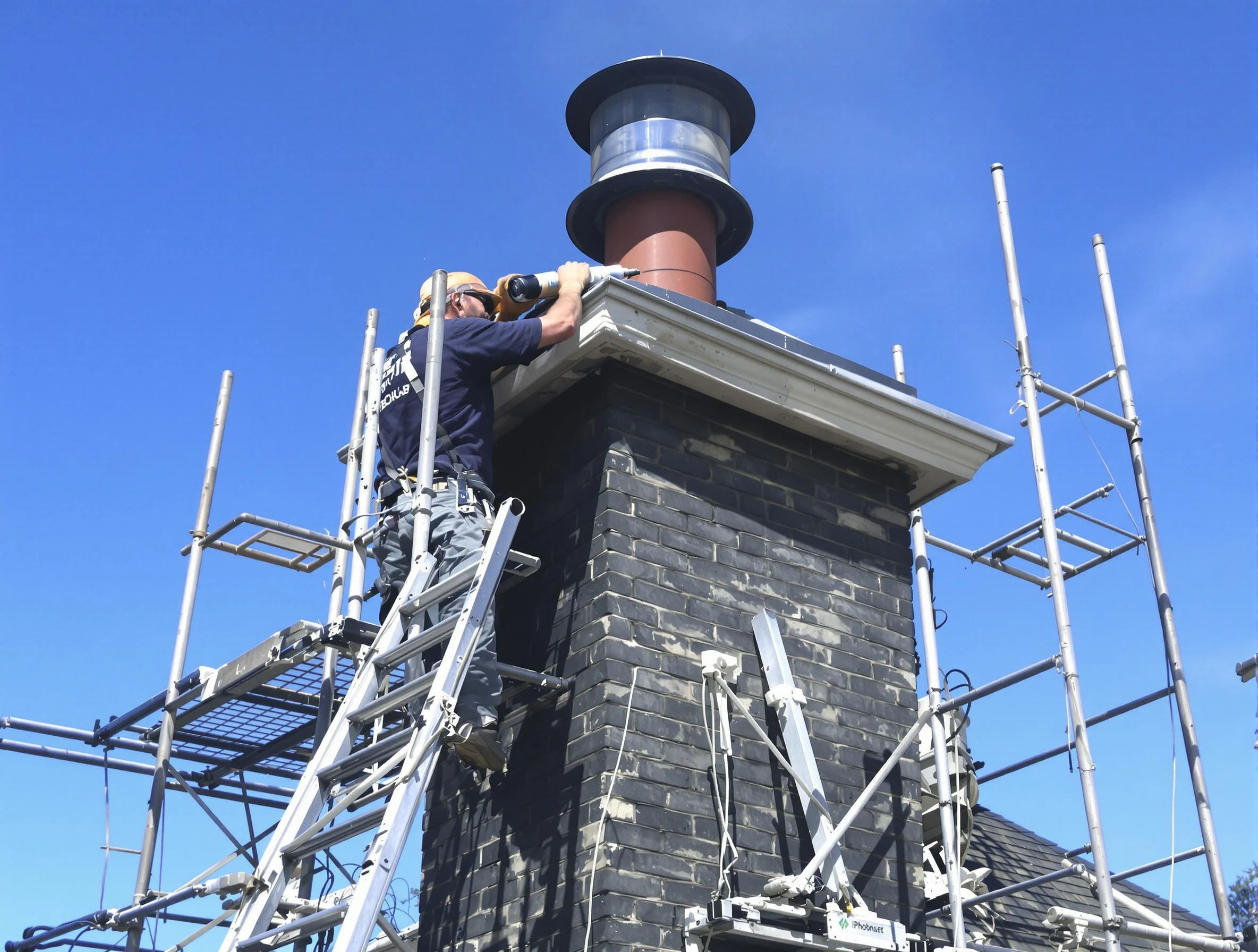 Sturdy chimney crown finished by Four Square Mile Chimney Sweep in Four Square Mile, CO