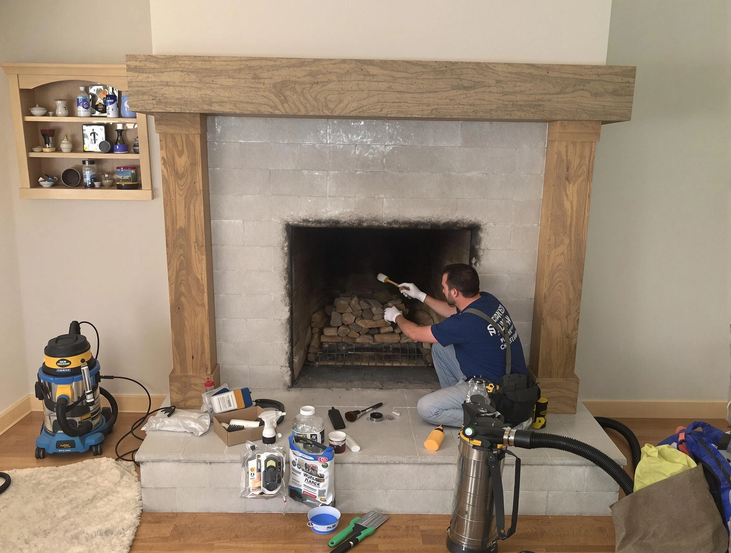 Detailed creosote removal process by Four Square Mile Chimney Sweep in Four Square Mile, CO
